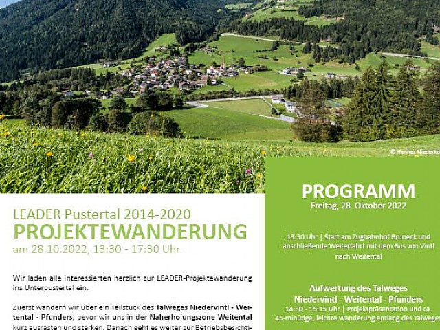 LEADER-Projektewanderung