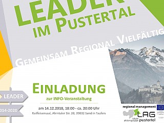 Einladung zur LEADER Info-Veranstaltung