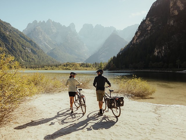 Visitare dei progetti LEADER in bicicletta